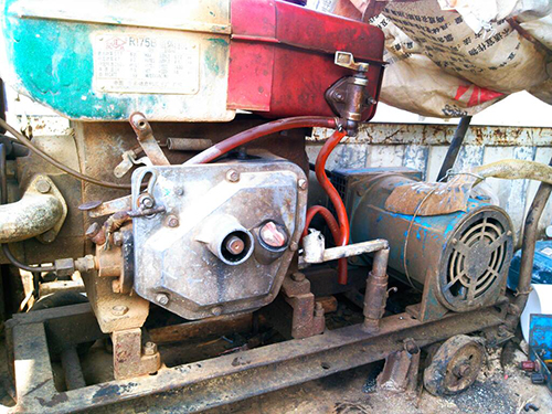 木里单杠柴油机发电机出租